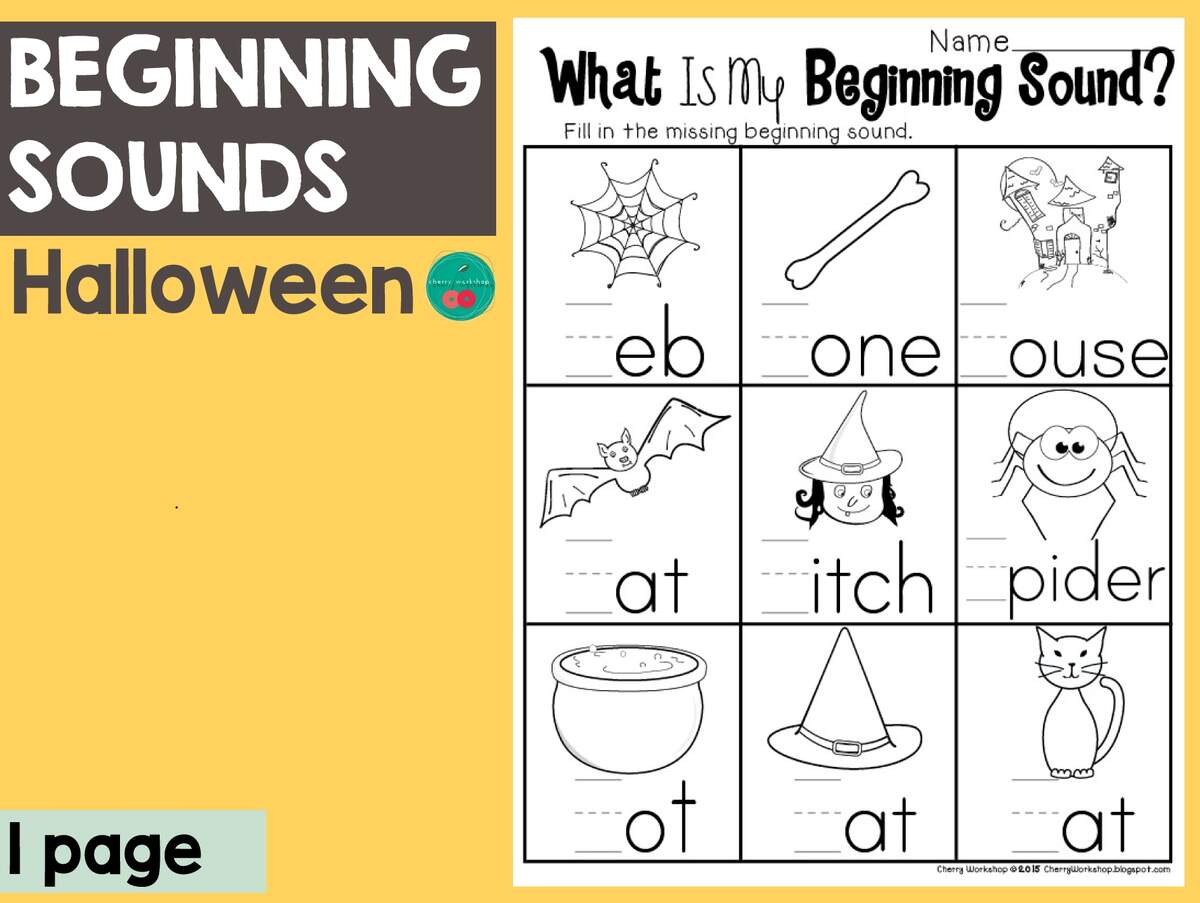 Halloween Phonics Fun Letter Sounds CVC Words Tricky Words Sight Words Etsy