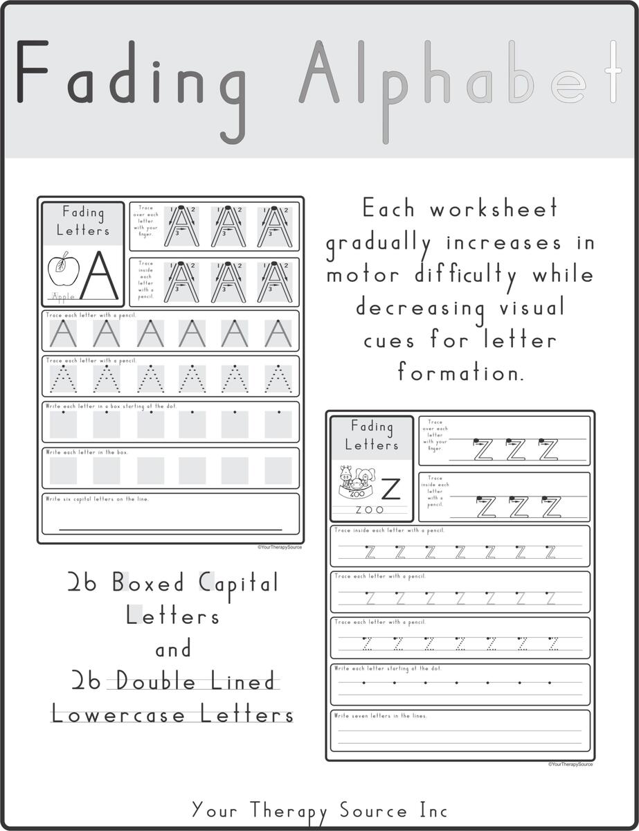 Handwriting Activities Your Therapy Source