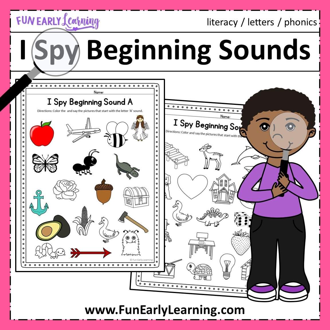 I Spy Beginning Sounds Fun Early Learning I Spy Beginning Sounds Fun Early Learning