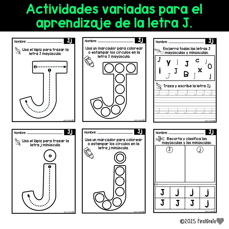 Letra De La Semana Letra J Letter Of The Week Spanish Letter J Made By Teachers Letra De La Semana Letra J Letter Of The Week Spanish Letter J Made By Teachers