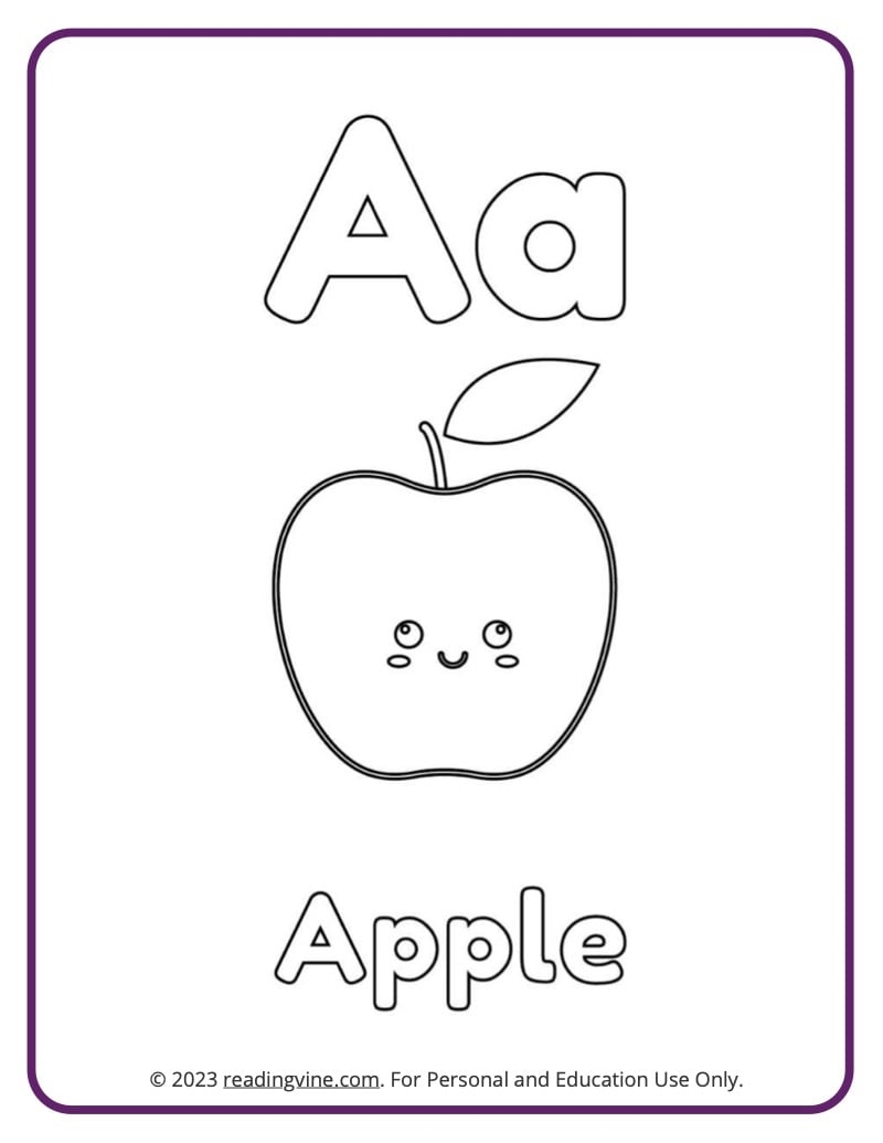 Letter A Coloring Pages Letter A Coloring Worksheet Free Printable Digital PDF