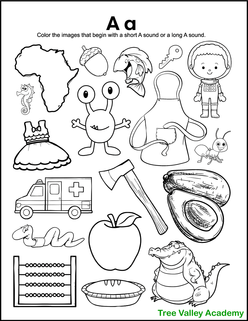 Free Beginning Sounds Worksheets Teach Prints