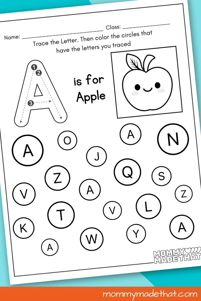 Letter A Worksheets Lots Of Fun Free Printables