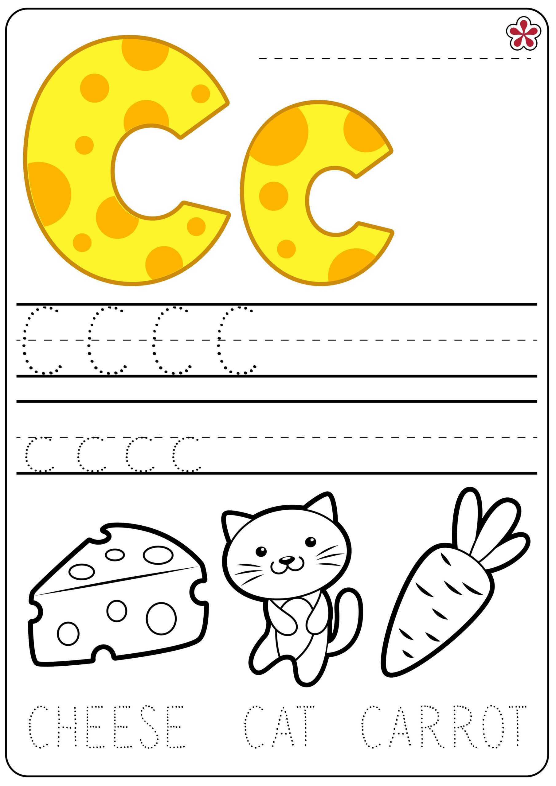 Letter C Worksheets TeachersMag Letter C Worksheets TeachersMag