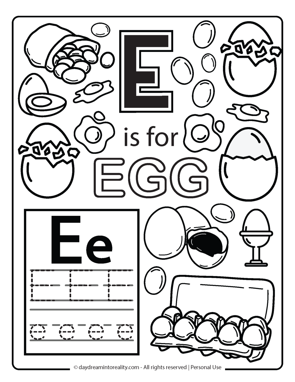 Letter E Worksheets 55 Free PDF Printables Daydream Into Reality Letter E Worksheets 55 Free PDF Printables Daydream Into Reality