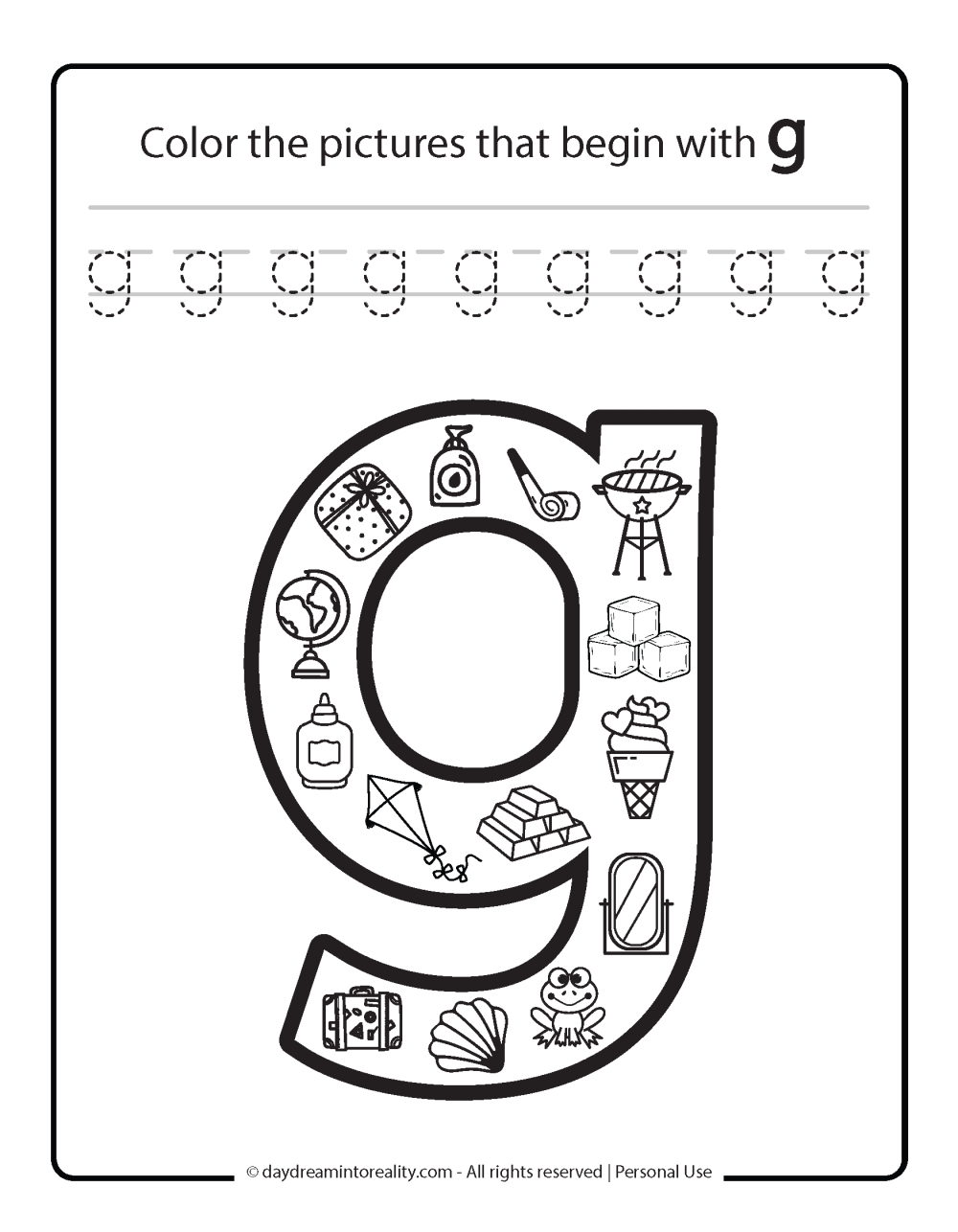 Letter G Worksheets 55 Free PDF Printables Daydream Into Reality Letter G Worksheets 55 Free PDF Printables Daydream Into Reality