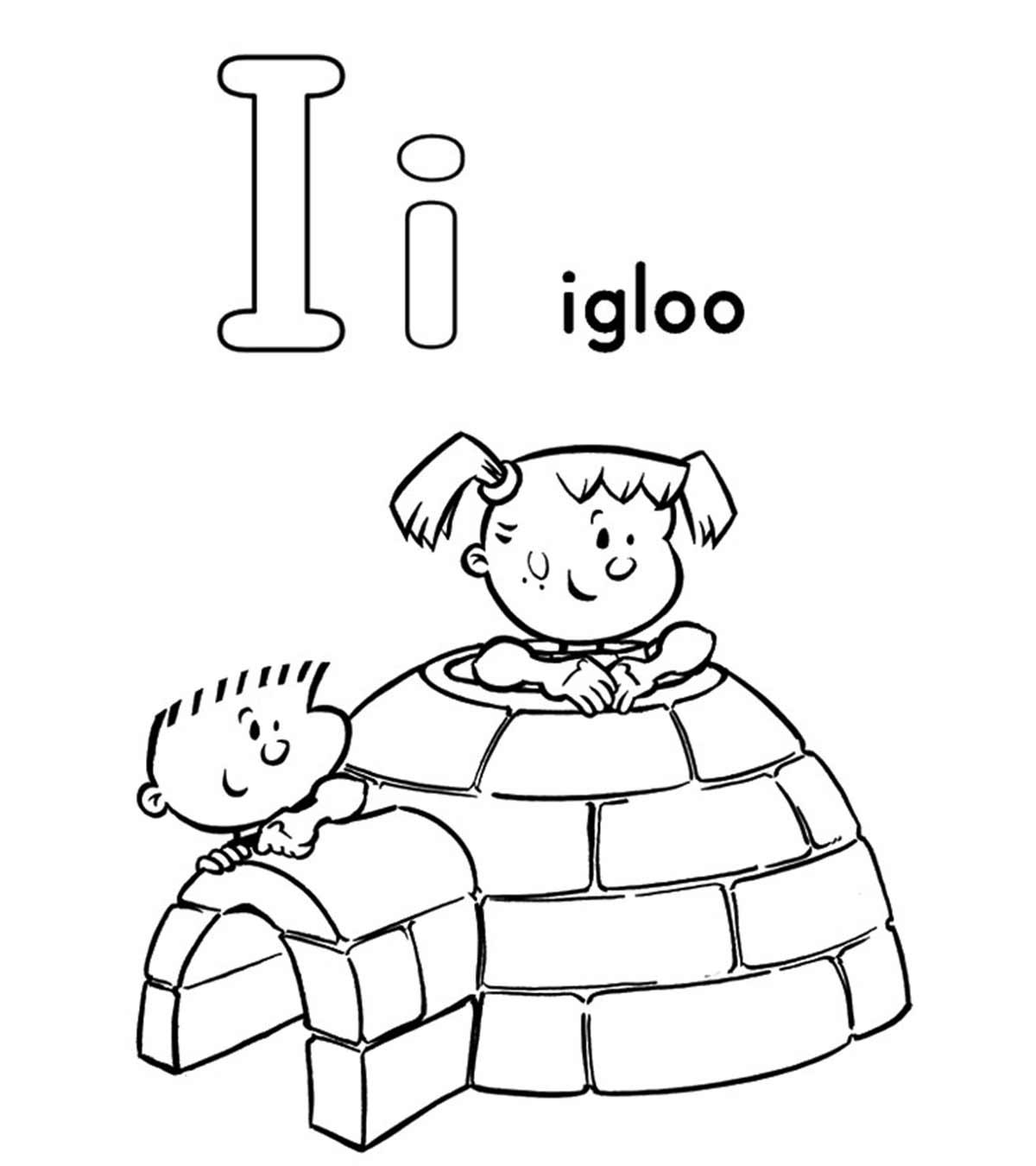 Letter I Coloring Pages 10 Fun Printables For Preschoolers Letter I Coloring Pages 10 Fun Printables For Preschoolers
