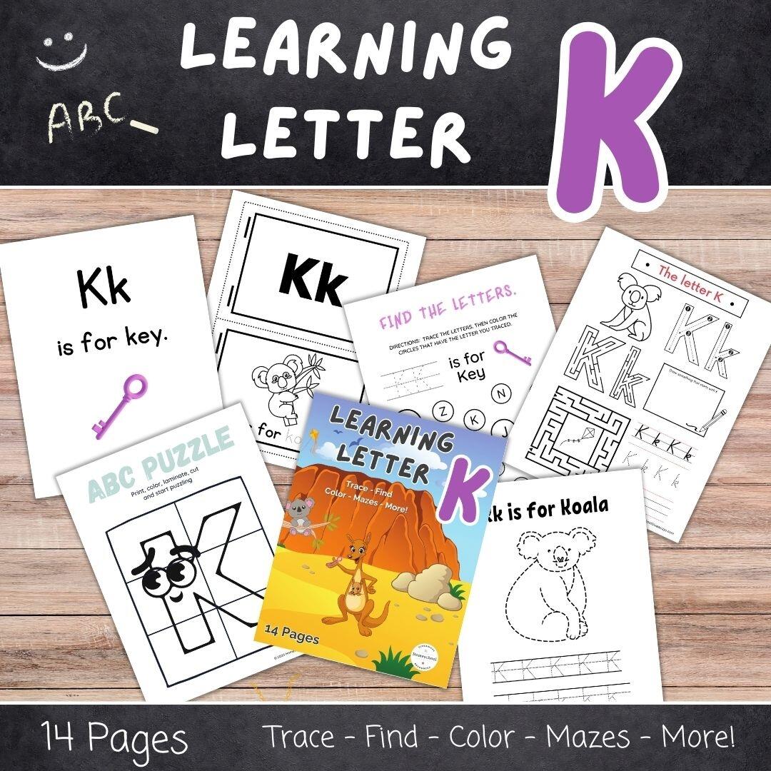 Letter K Worksheets And Printable Alphabet Activities