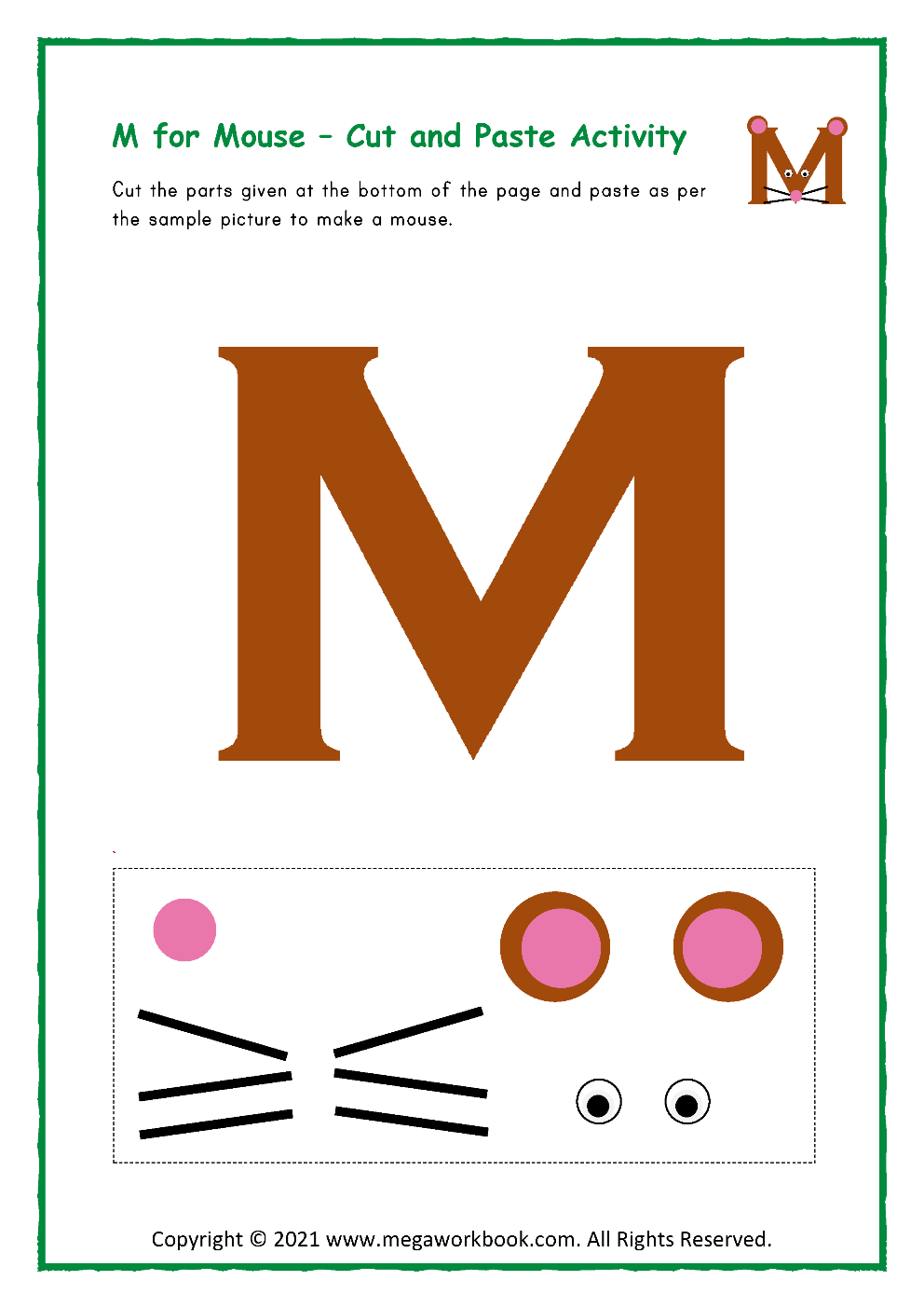 FREE Letter M Worksheets For Preschool The Hollydog Blog
