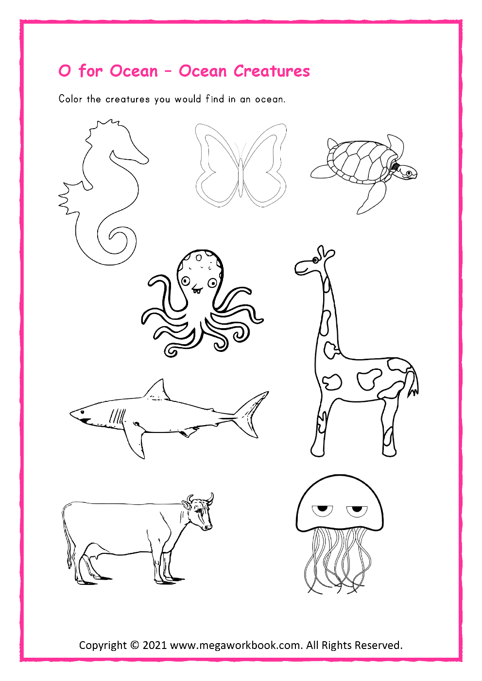 Letter O Activities Preschool Letter O Worksheets Letter O Crafts Letter O Printables MegaWorkbook