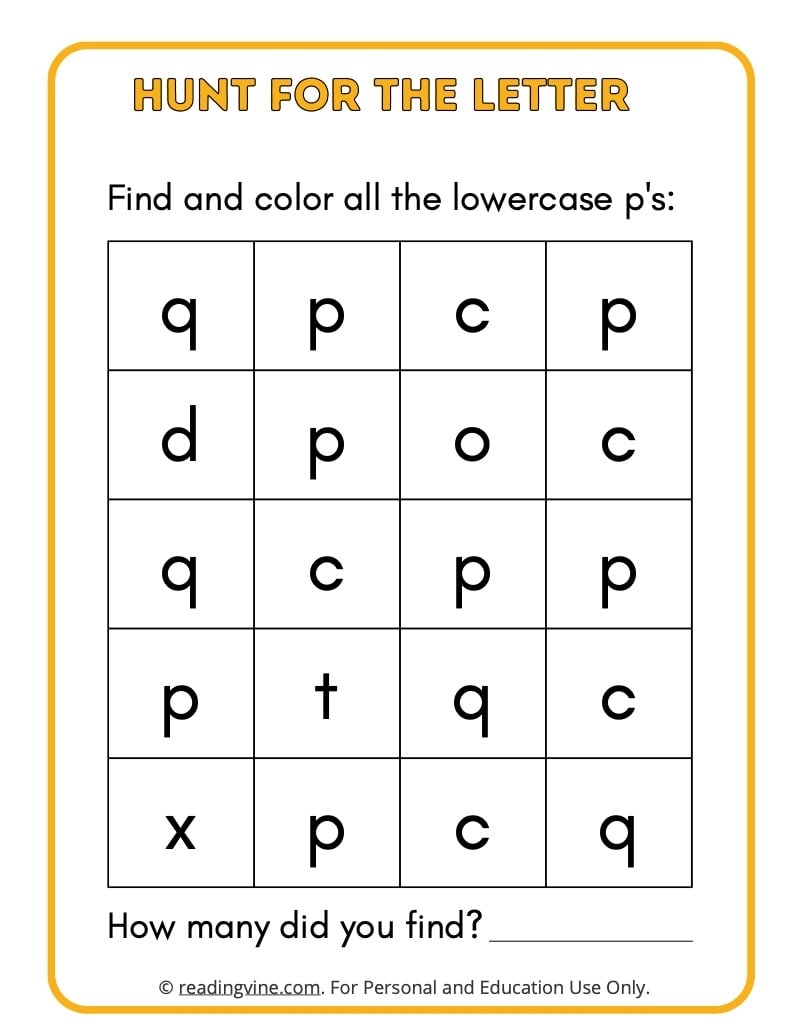 Letter P Worksheets For Preschool Free Printable Letter P Worksheets For Preschool Free Printable