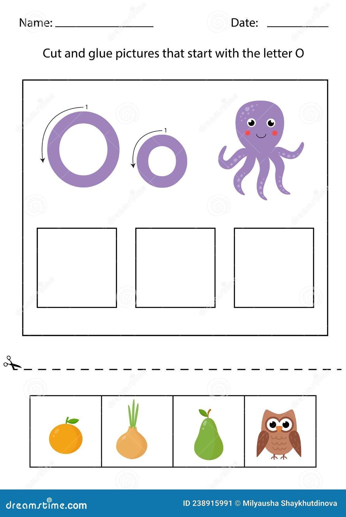 Letter Recognition For Kids Cut And Glue Letter O Stock Vector Illustration Of Pear Baby 238915991 Letter Recognition For Kids Cut And Glue Letter O Stock Vector Illustration Of Pear Baby 238915991