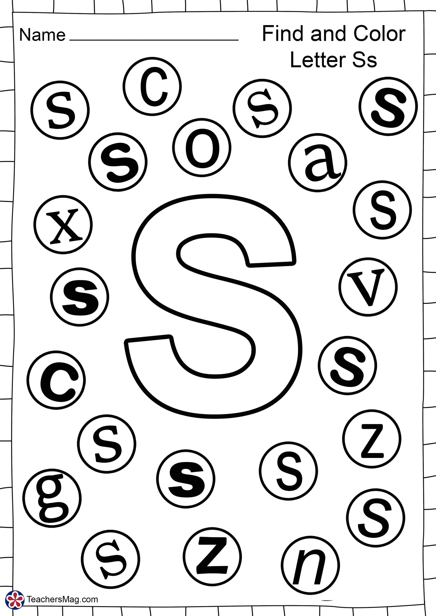 Letter S Free Worksheets TeachersMag Letter S Preschool Printables Preschool Mom