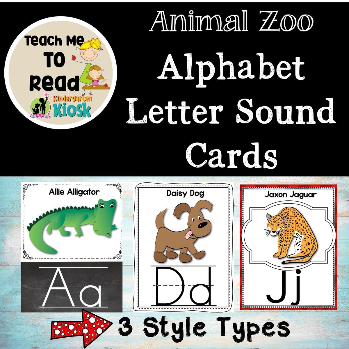 Letter Sound Anchor Cards Alphabet Zoo Phonics Kindergarten Kiosk Letter Sound Anchor Cards Alphabet Zoo Phonics Kindergarten Kiosk