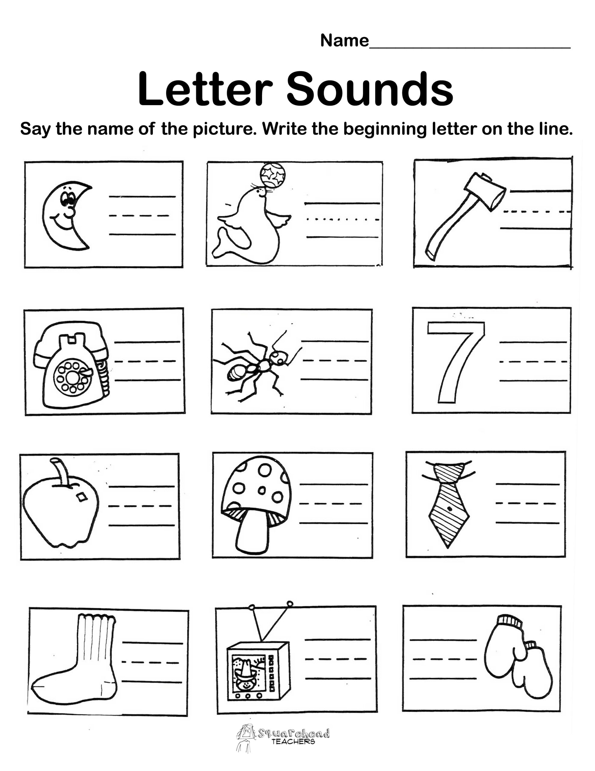 Letter B Sound Phonics Worksheets Tree Valley Academy