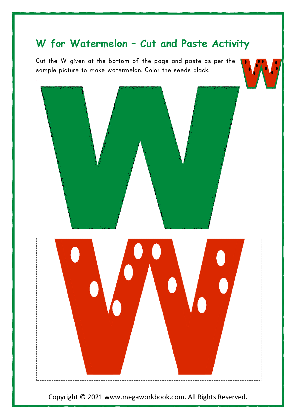 Letter W Activities For Preschool Letter W Worksheets Letter W Crafts Letter W Printables MegaWorkbook Letter W Activities For Preschool Letter W Worksheets Letter W Crafts Letter W Printables MegaWorkbook