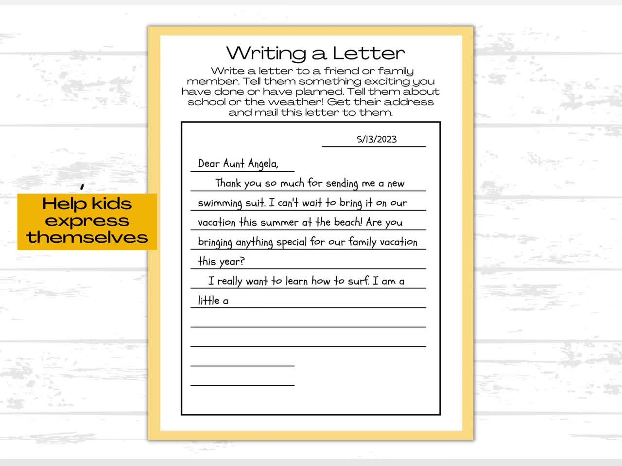Letter Writing Practice Worksheet Homeschool Printable PDF Etsy Israel Letter Writing Practice Worksheet Homeschool Printable PDF Etsy Israel