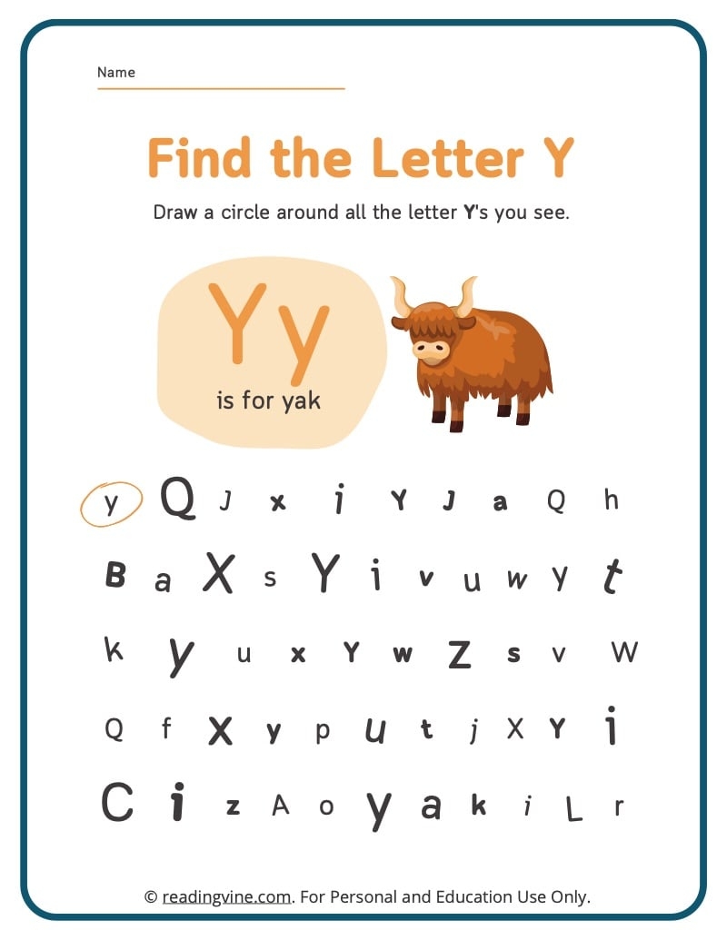 Letter Y Worksheets For Preschool Free Printable Letter Y Worksheets For Preschool Free Printable