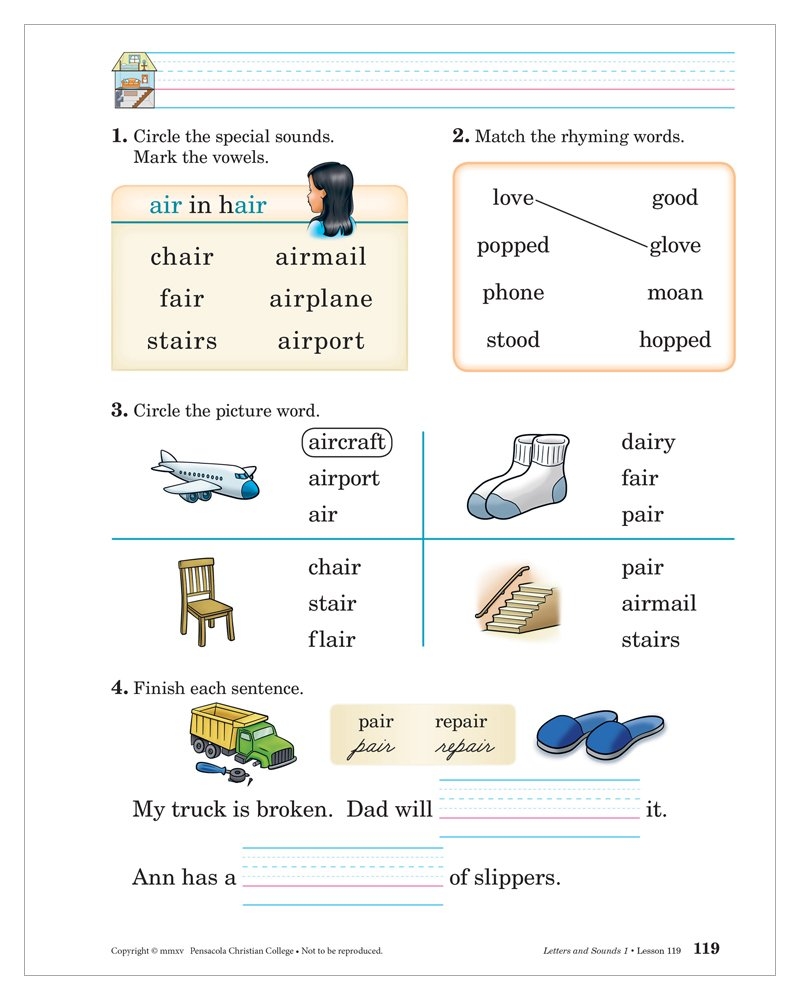 Letters And Sounds 1 Abeka 1st Grade 1 Phonics And India Ubuy