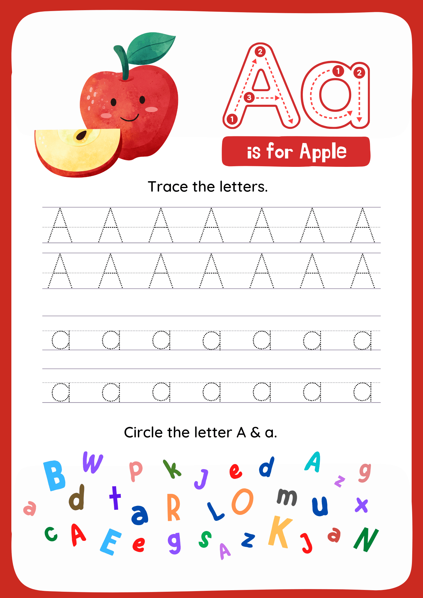 Letters Tracing Worksheets A To Z For Preschoolers Letters Tracing Worksheets A To Z For Preschoolers