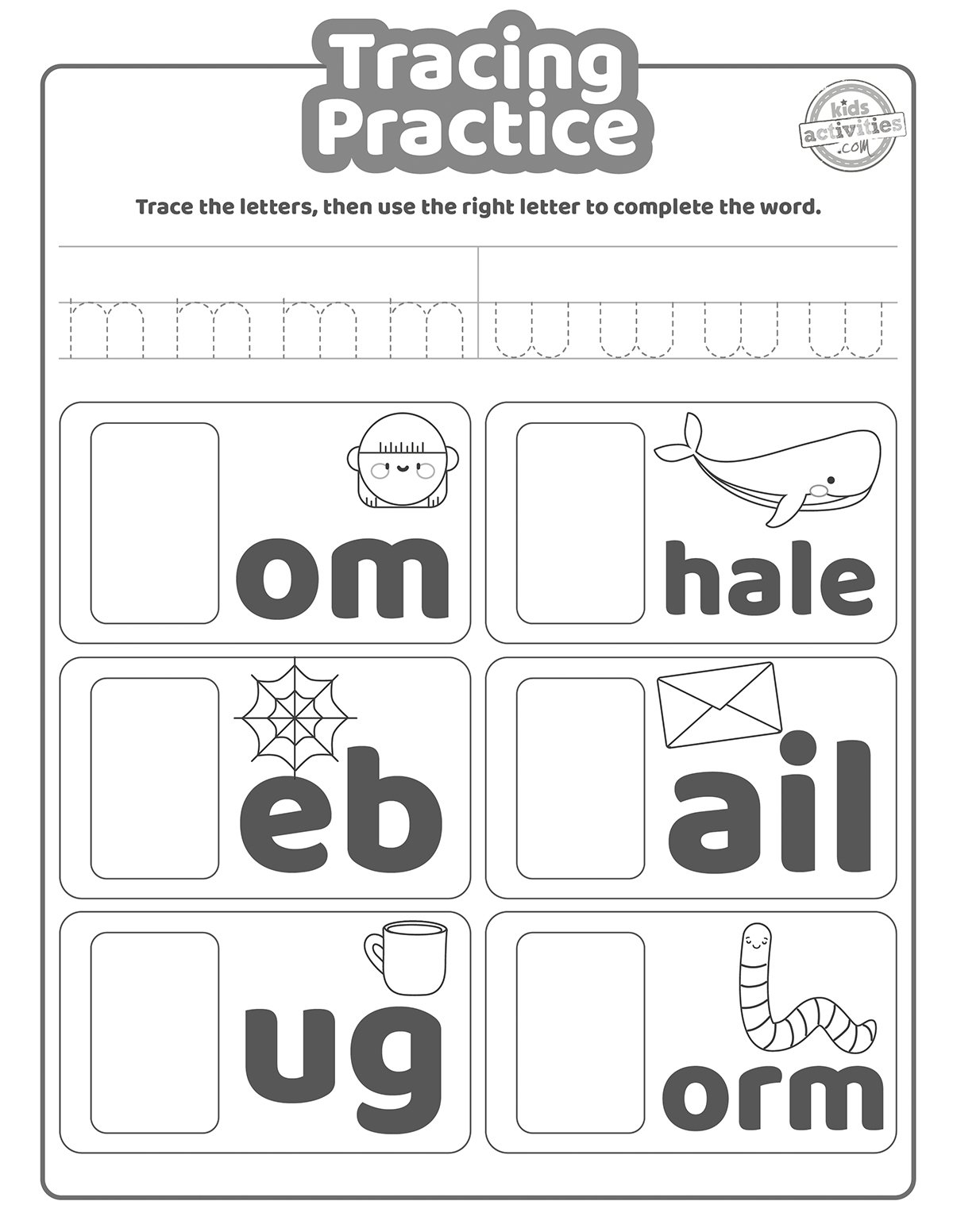 M And W Letter Reversal Worksheets Kids Activities Blog M And W Letter Reversal Worksheets Kids Activities Blog