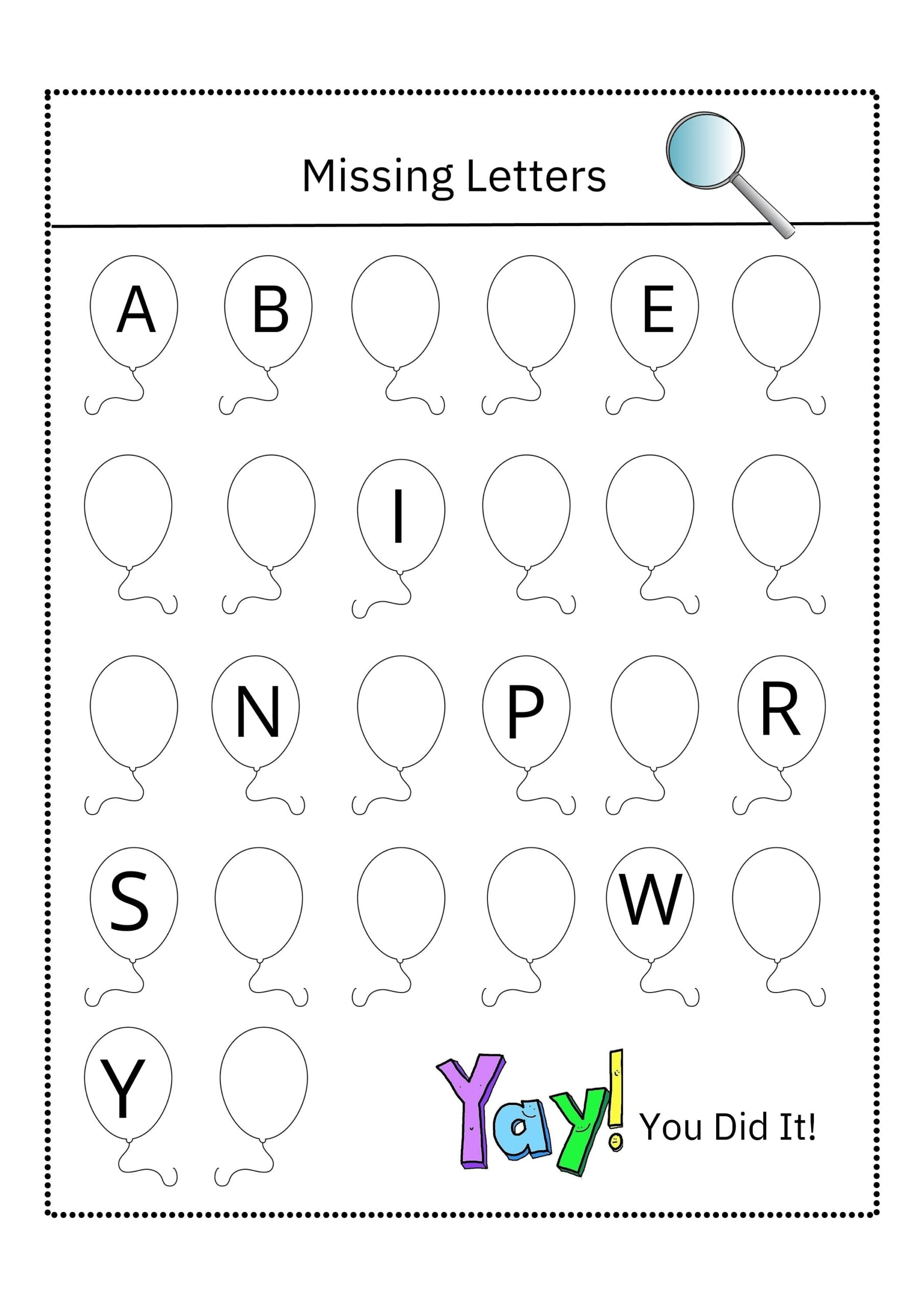 Missing Letter Worksheets Activity Pages Alphabet Letters Printables Instant Download Home Schooling Handwriting Practice Etsy Customize 1 185 Alphabet Worksheet Templates Online Canva