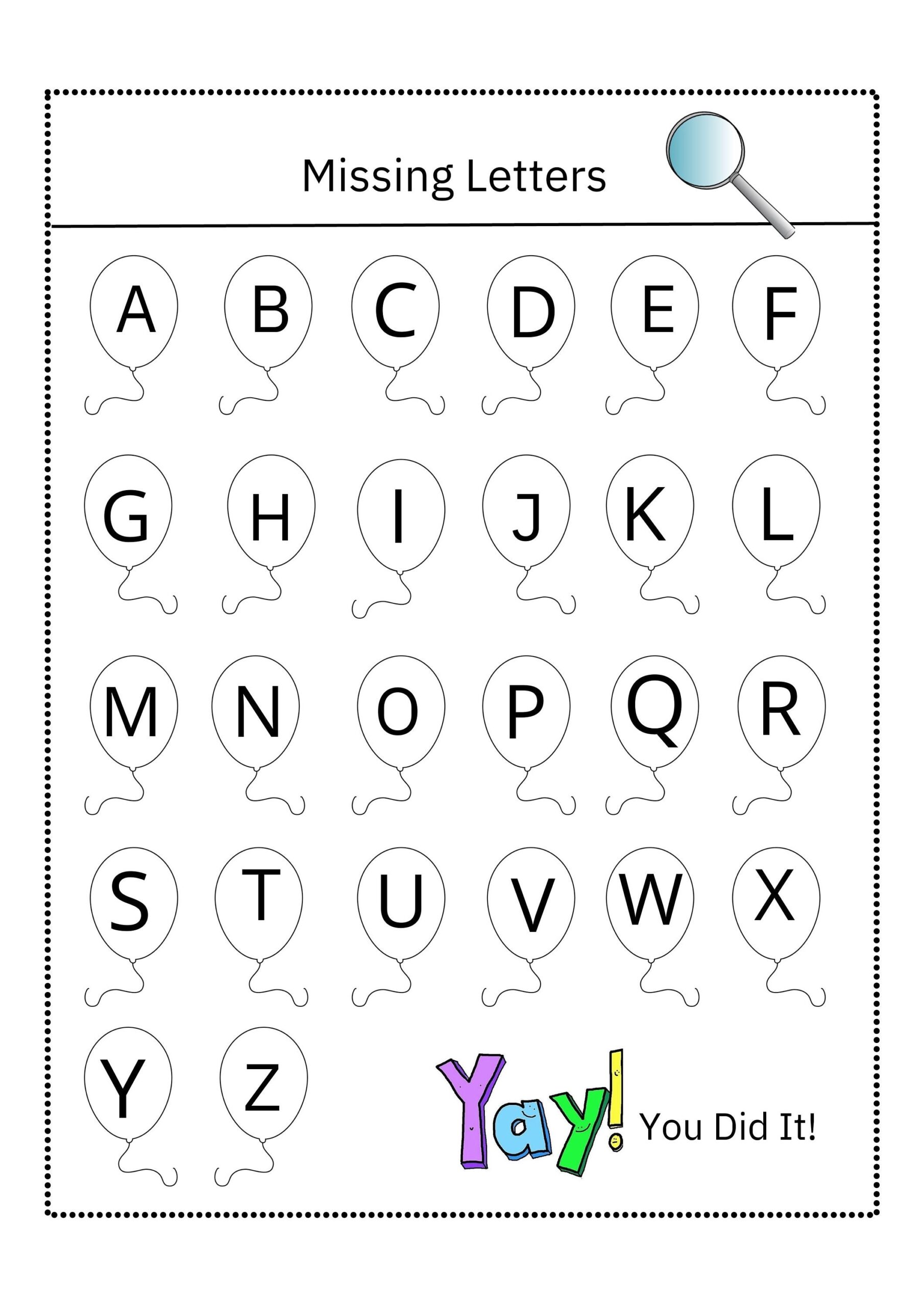 Missing Letter Worksheets Activity Pages Alphabet Letters Printables Instant Download Home Schooling Handwriting Practice Etsy Missing Lowercase Letters Missing Small Letters Worksheet FREE Printable Worksheets Worksheetfun