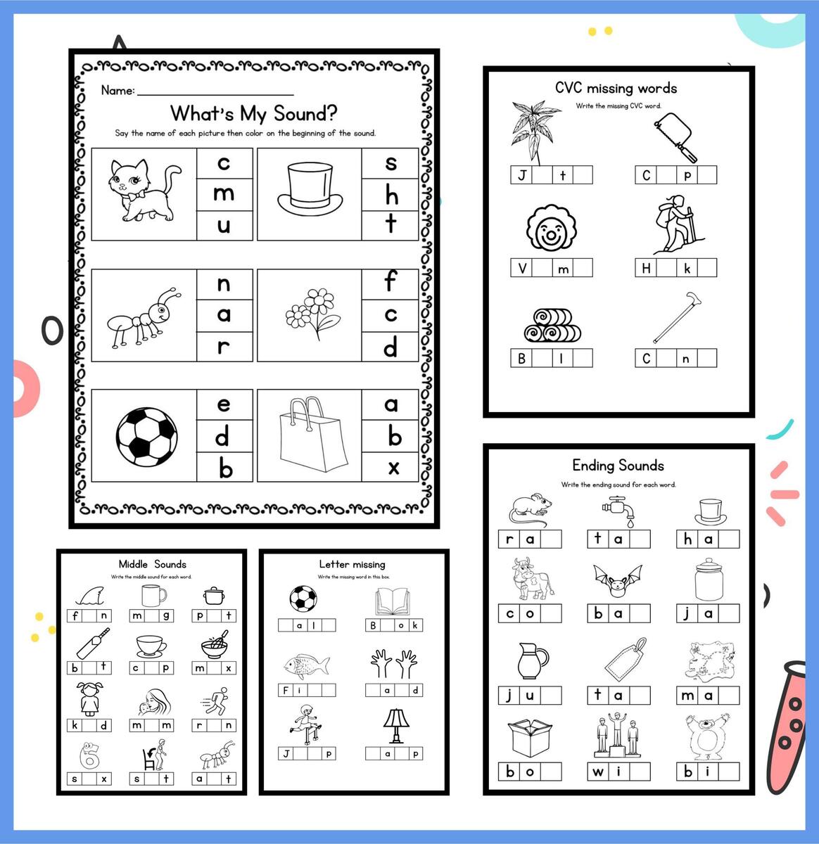Missing Letters Worksheet Make Spelling Practice Fun And Interactive Made By Teachers