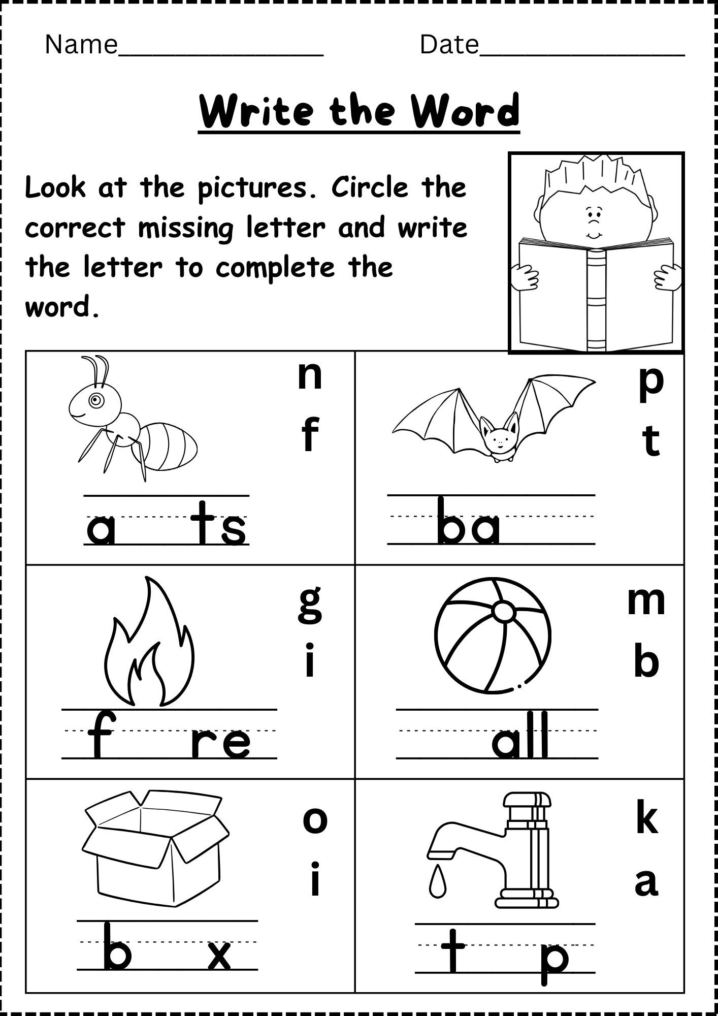 Phoneme Worksheet For Kindergarten Free Phoneme Worksheet For Kindergarten Free