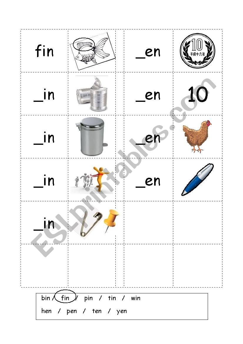 Phonics 3 Letter Words CVC Writing IN EN ESL Worksheet By Matthew ELSP Phonics 3 Letter Words CVC Writing IN EN ESL Worksheet By Matthew ELSP