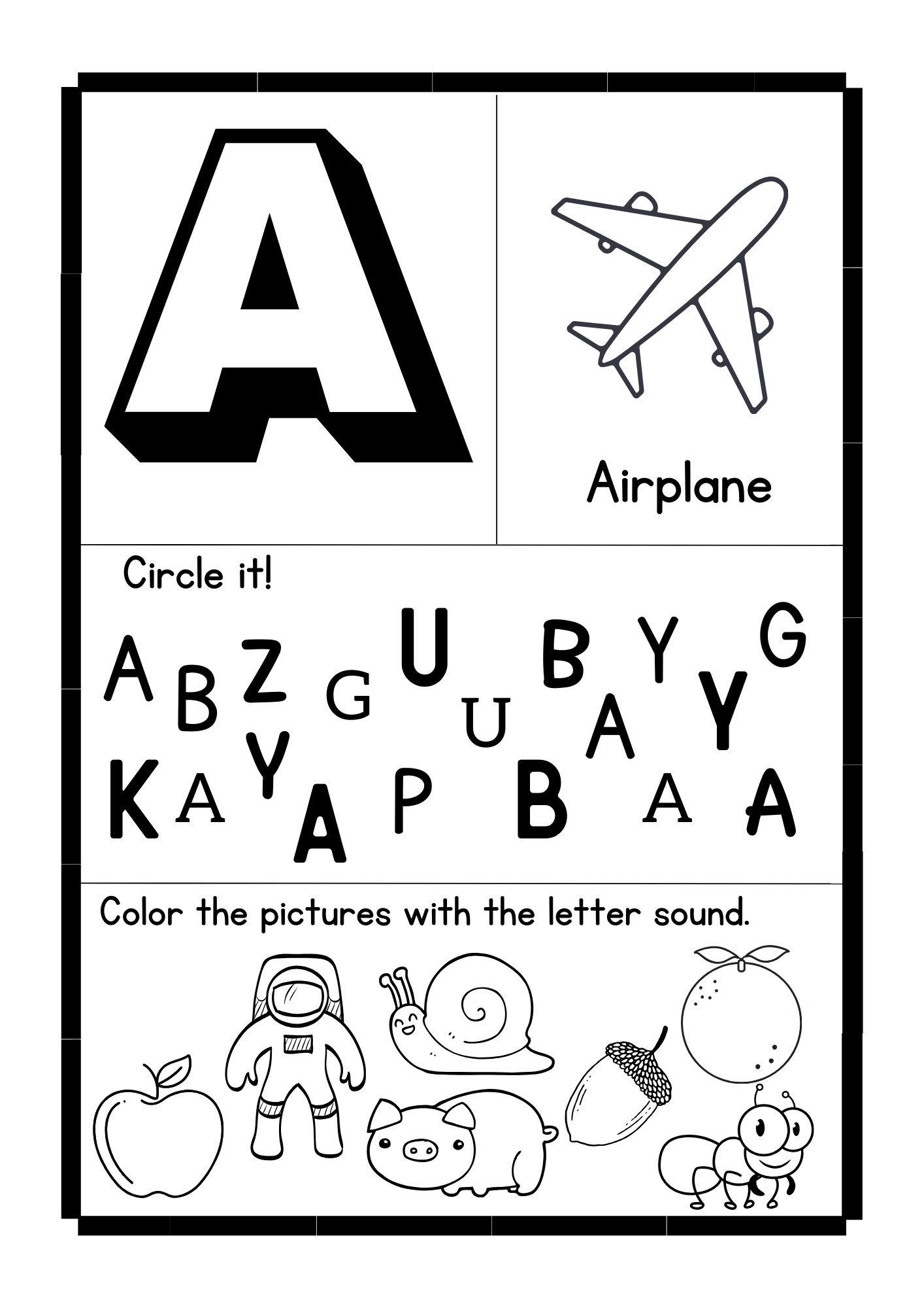Beginning Sounds Worksheets