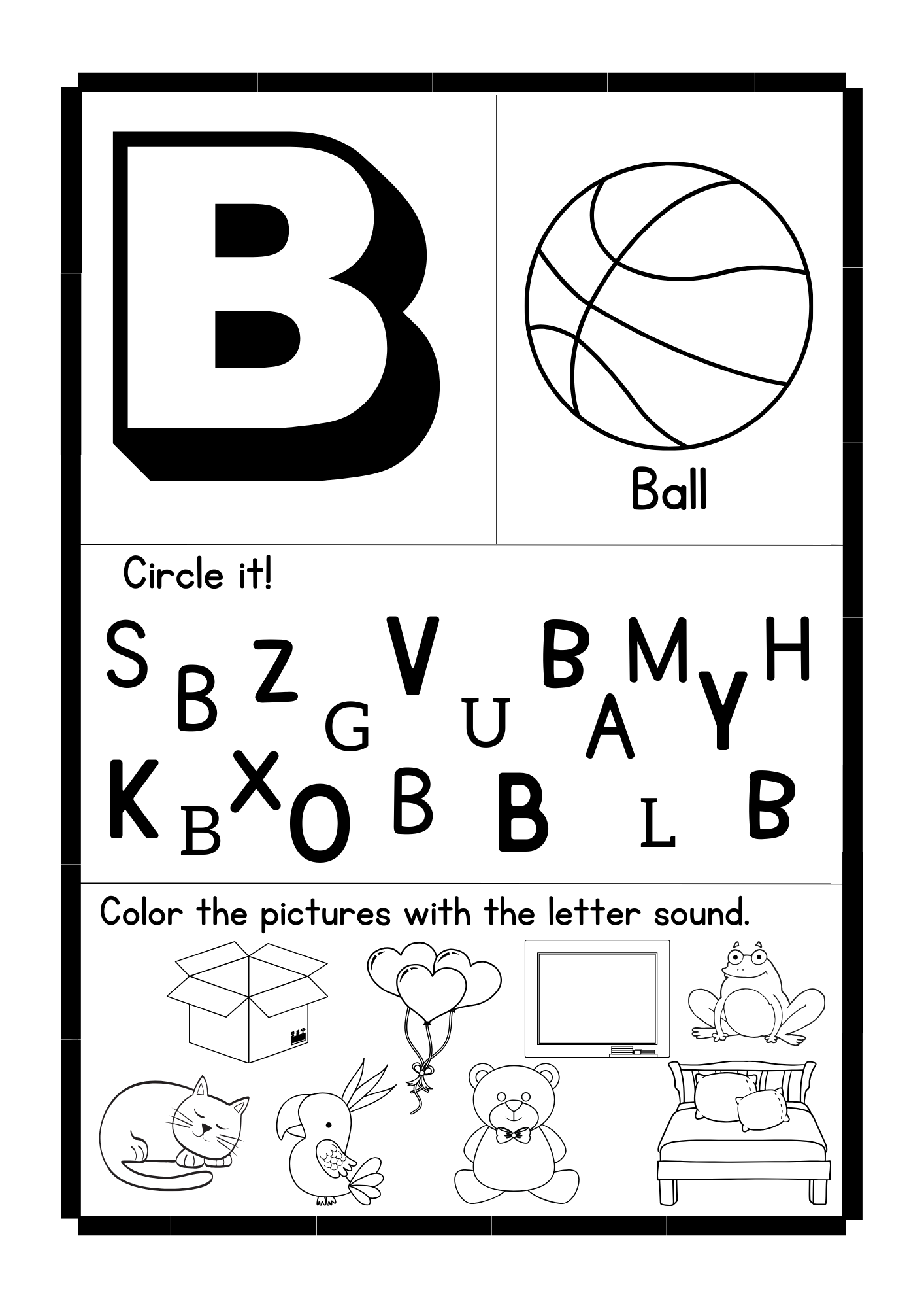 Phonics Beginning Sounds Worksheets Alphabet Letters A To Z Made By Teachers Phonics Beginning Sounds Worksheets Alphabet Letters A To Z Made By Teachers