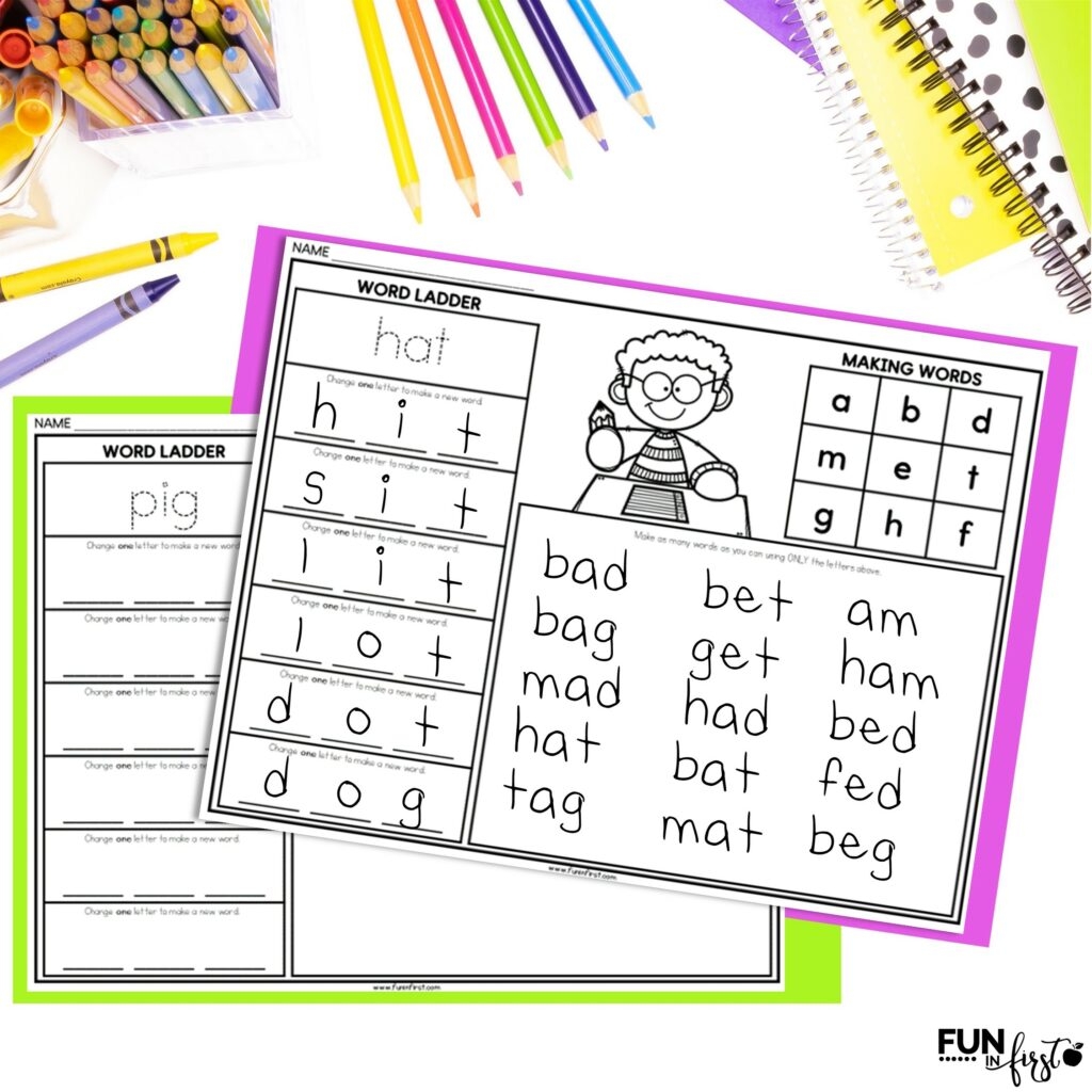 Phonics Word Play Fun In First Phonics Word Play Fun In First