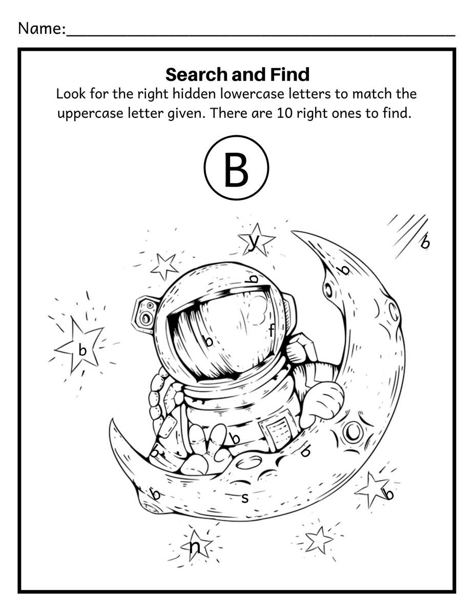 Preschool Lowercase Activity Worksheet Search Find Made By Teachers