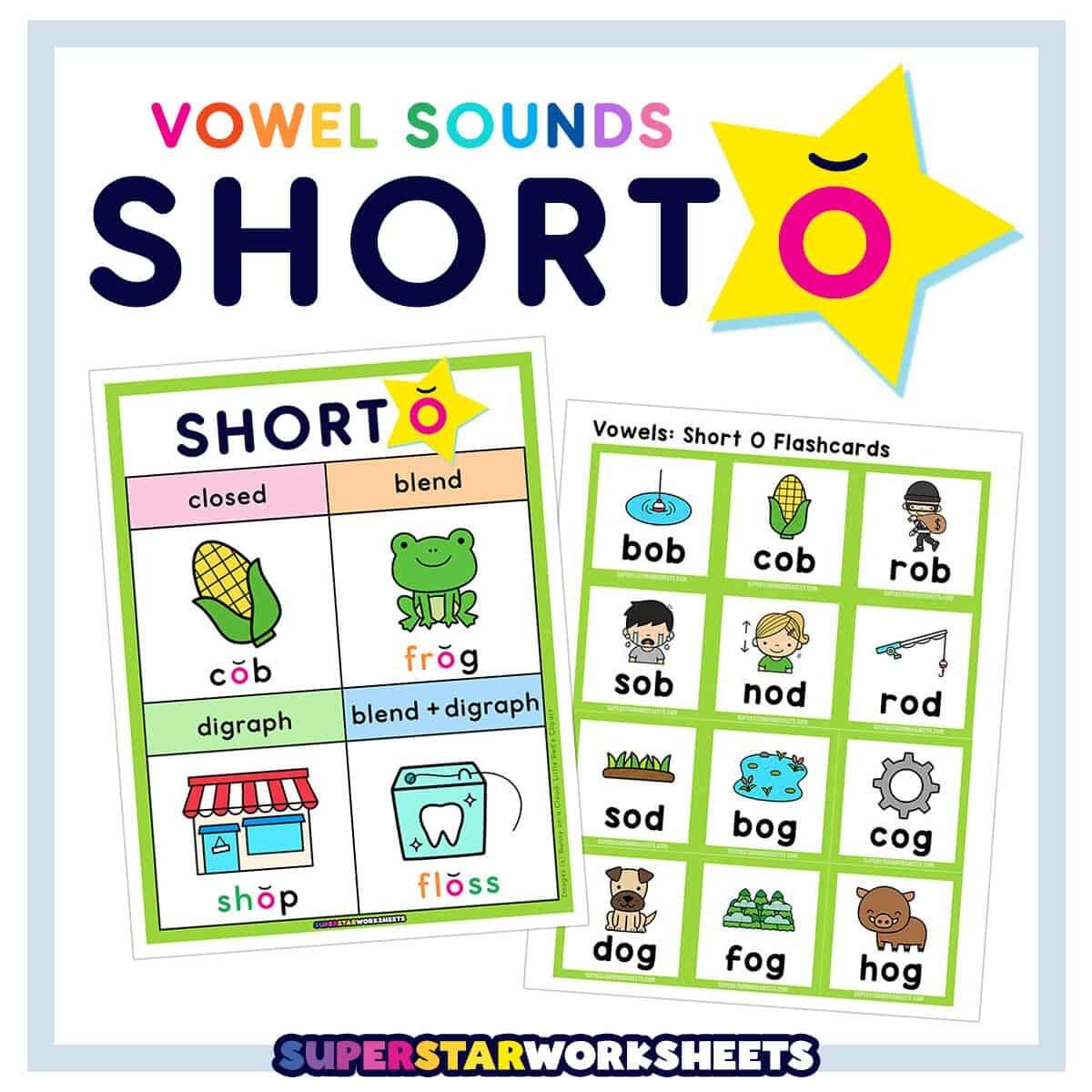 Short O Words Superstar Worksheets Short O Words Superstar Worksheets