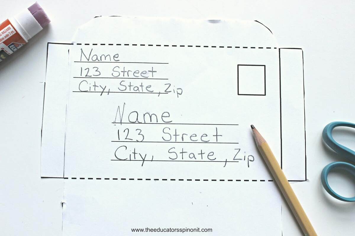 Teaching Kids About Envelope Format The Educators Spin On It