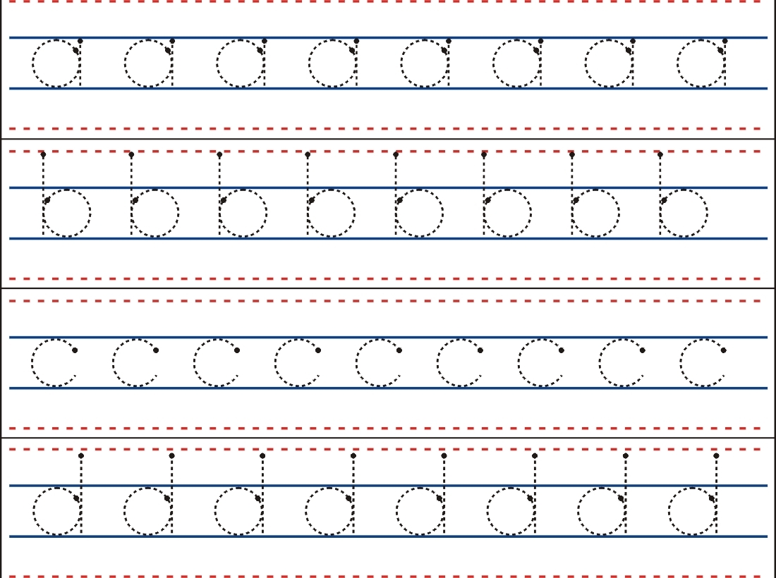 Tracin Strips Small Letters A Z Montessori Lessons Tracin Strips Small Letters A Z Montessori Lessons