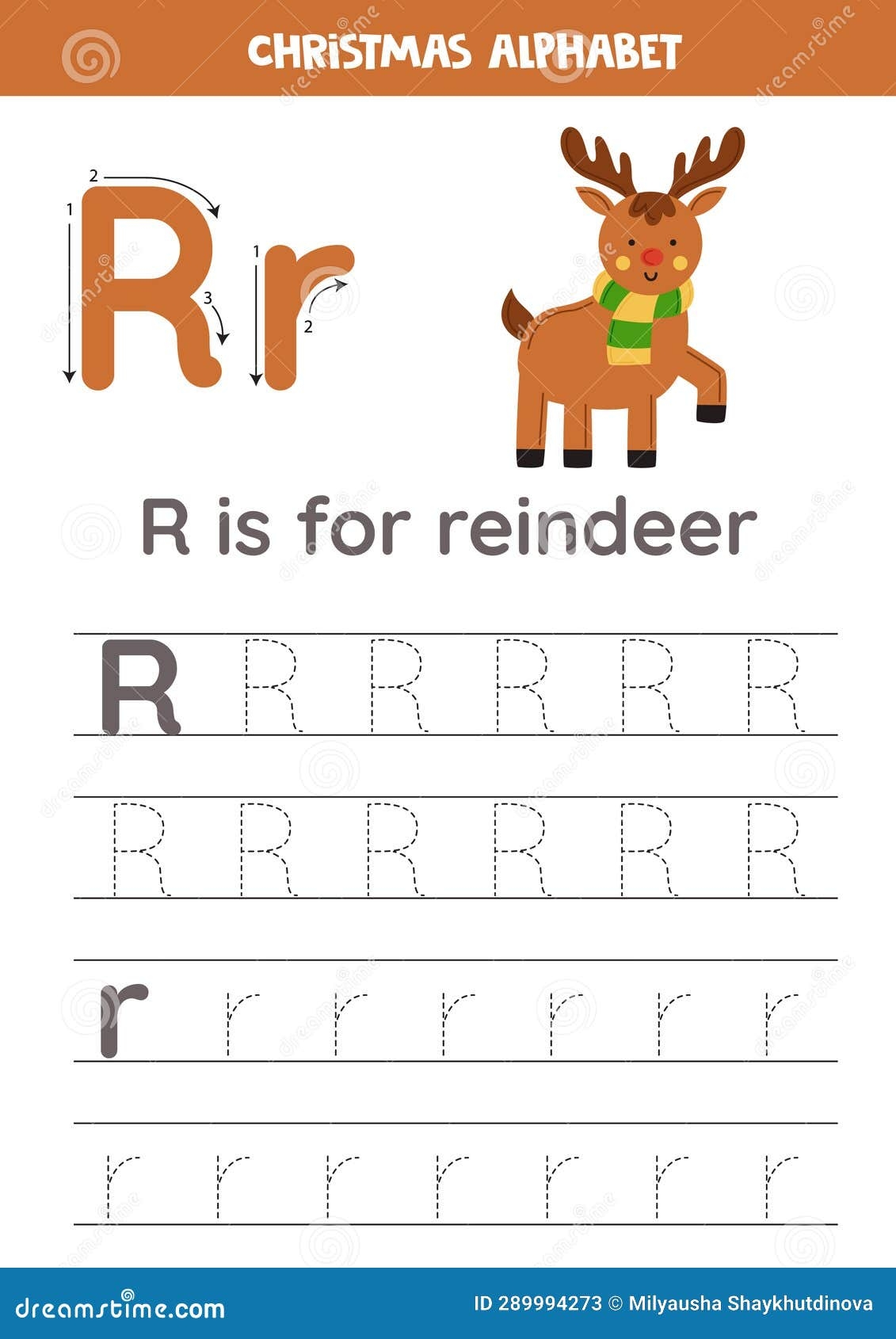 Tracing Alphabet Letters For Kids Christmas Alphabet R Is For Reindeer Stock Vector Illustration Of Brown Cute 289994273 Tracing Alphabet Letters For Kids Christmas Alphabet R Is For Reindeer Stock Vector Illustration Of Brown Cute 289994273