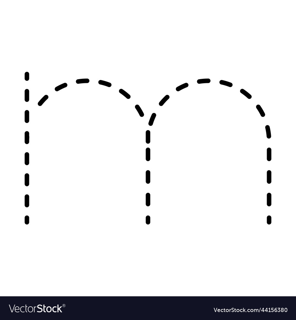 Letter M Tracing Worksheet Free Printables Teach Prints