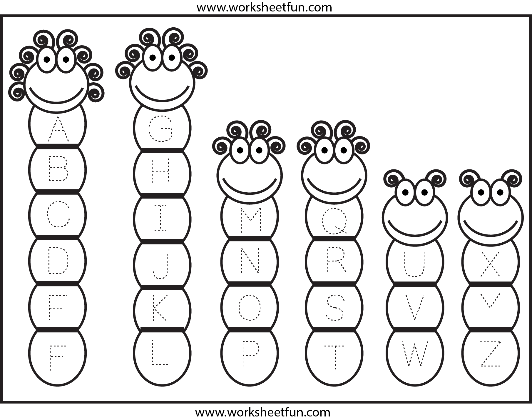 Tracing Uppercase Letters Capital Letters FREE Printable Worksheets Worksheetfun Tracing Uppercase Letters Capital Letters FREE Printable Worksheets Worksheetfun