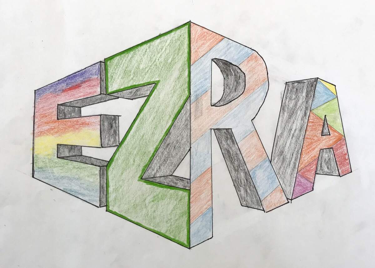 Two Point Perspective By 6th Grade Synergeyes Synergy School S Visual Arts Blog