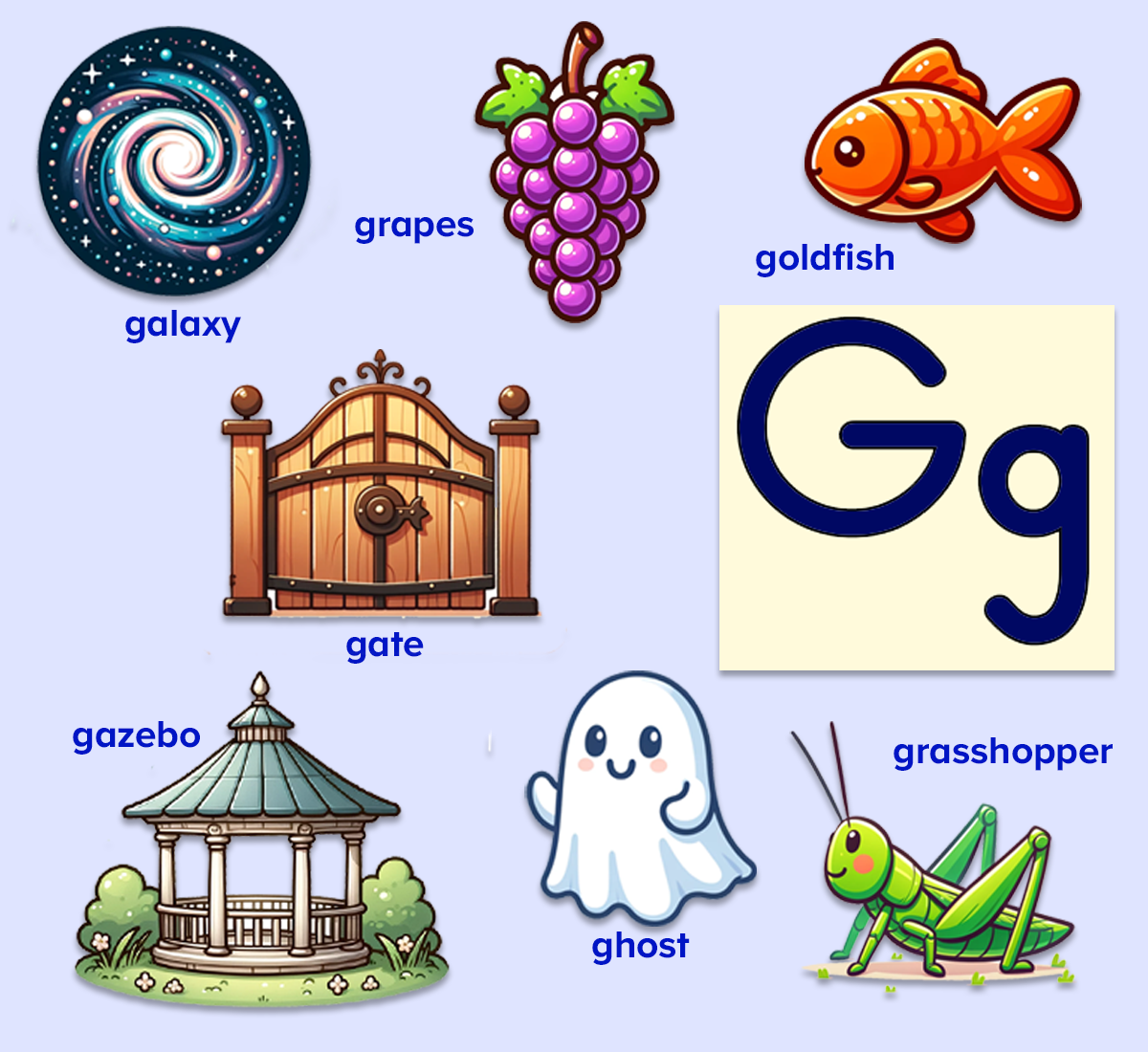 Words That Start With The Letter G For Kids ABCmouse