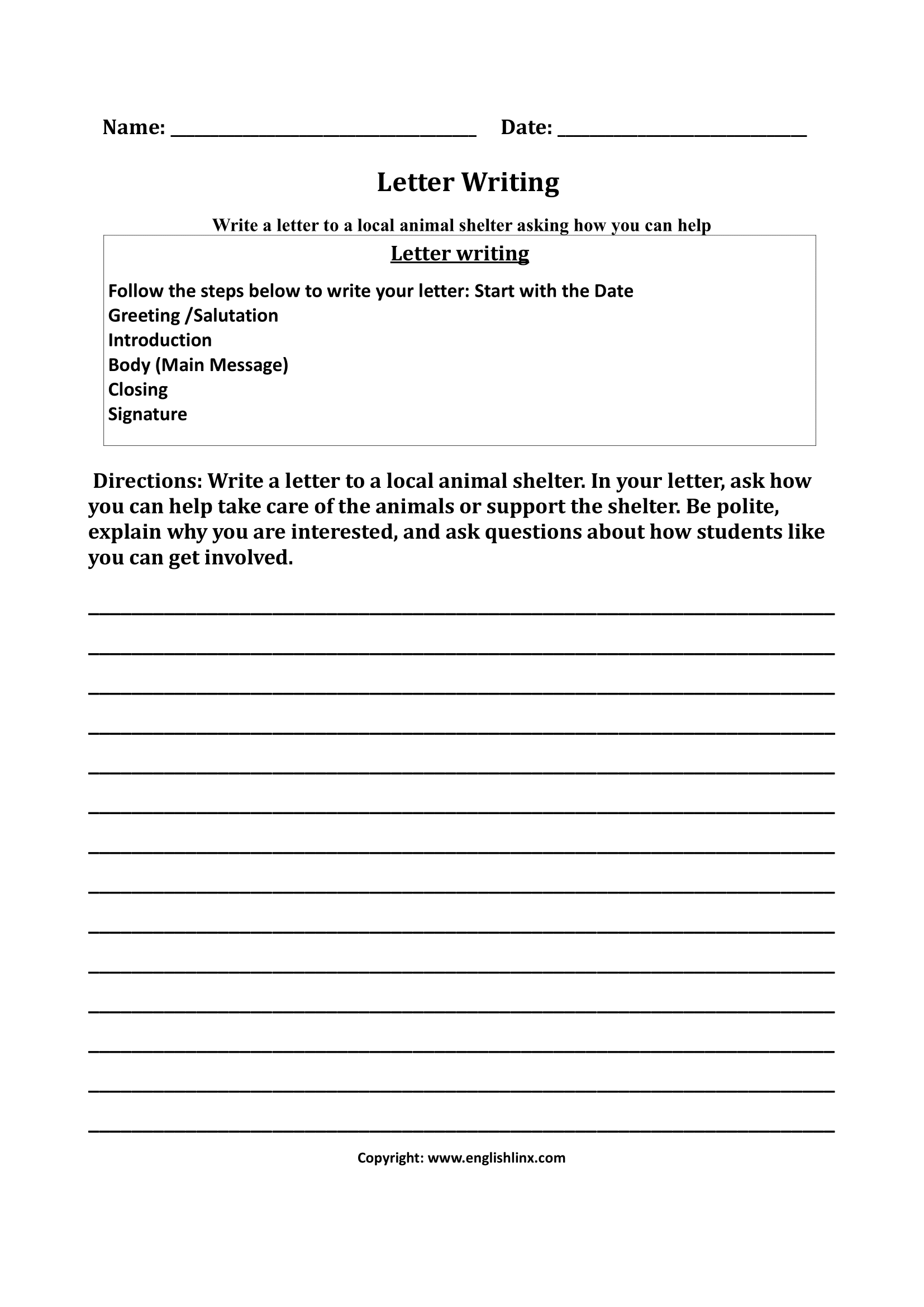 Writing Worksheets Free Printable Writing Practice For Grades K 12 Writing Worksheets Free Printable Writing Practice For Grades K 12