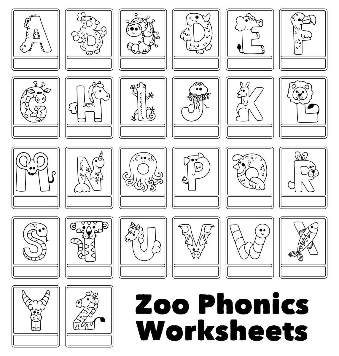 Zoo Phonics Flash Cards 10 Free PDF Printables Printablee Zoo Phonics Flash Cards 10 Free PDF Printables Printablee